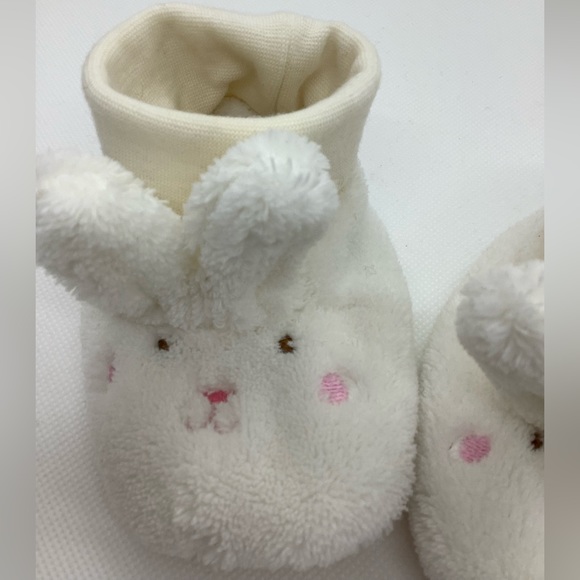 Toddler Fuzzy Bunny Slippers - Picture 4 of 9